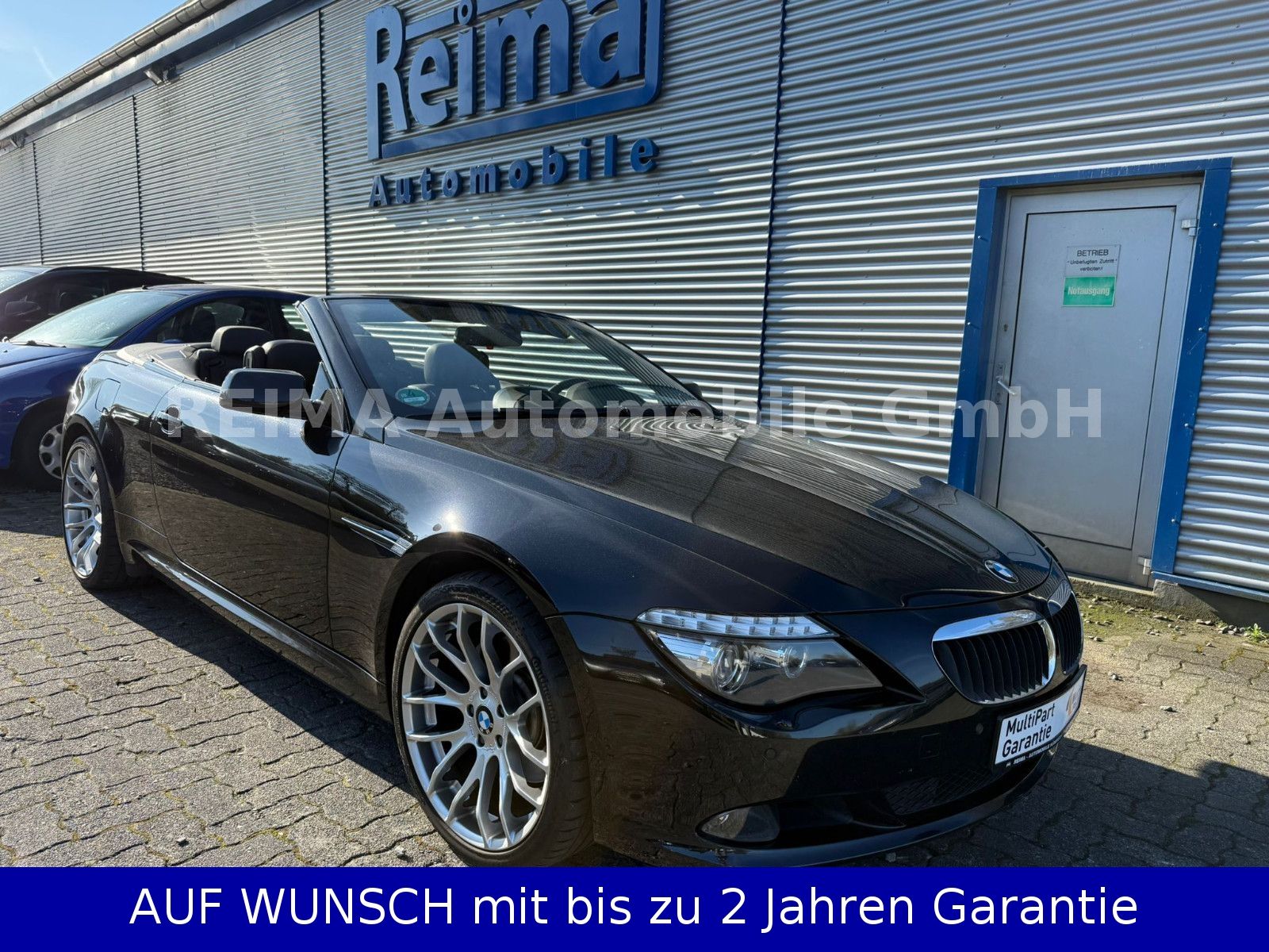 Fahrzeugabbildung BMW 630i Cabrio , HUD, Scheckheft bei BMW, Navi