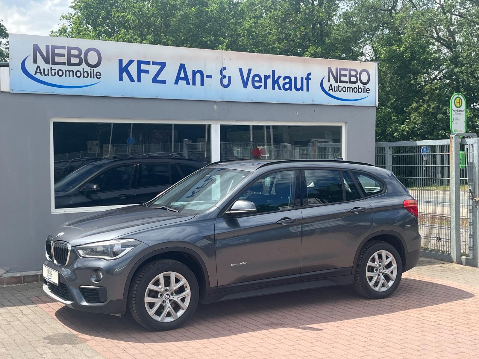 BMW X1 sDrive 18 d Advantage AHK Navi Automatik