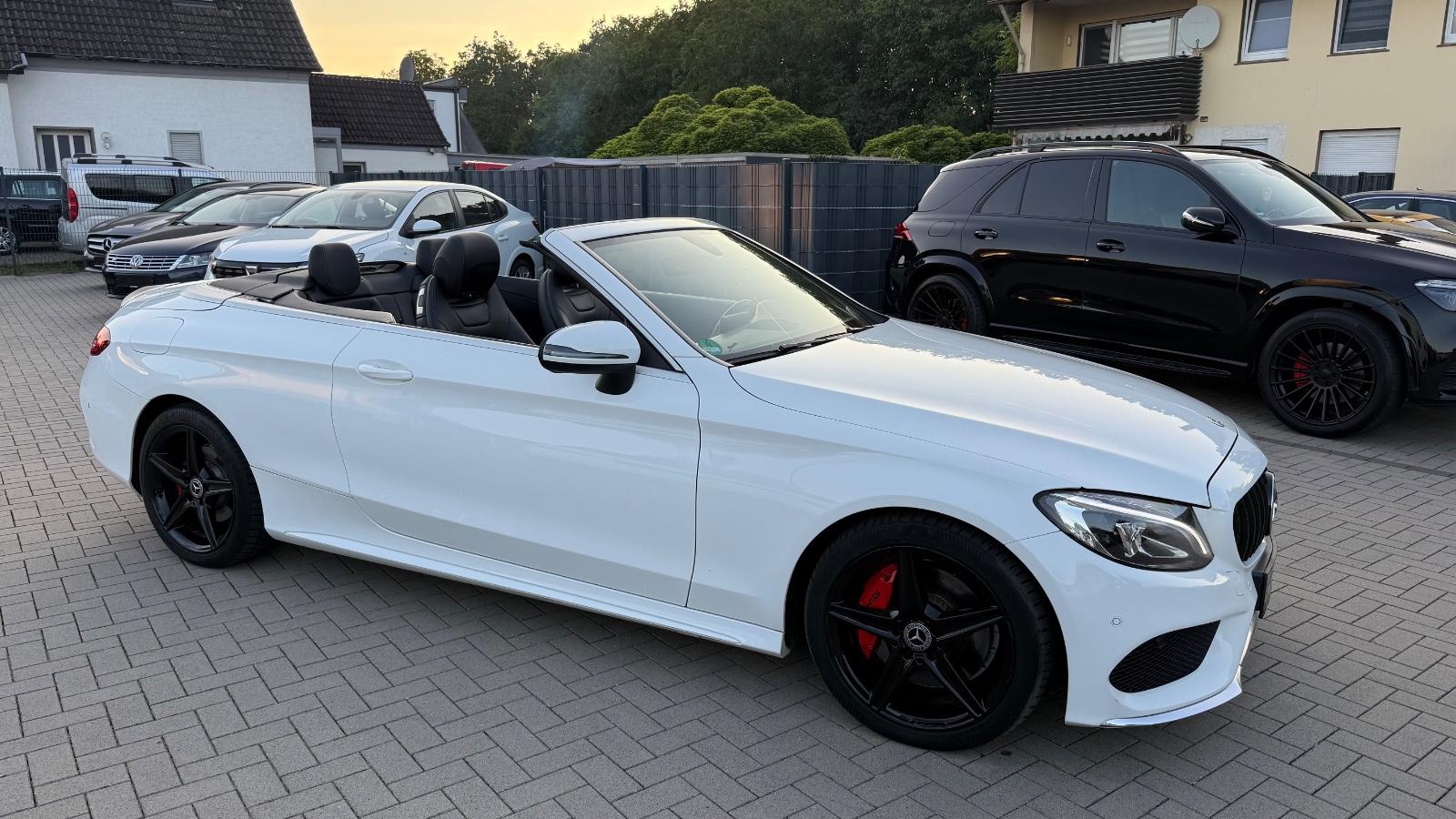 Mercedes-Benz C 250 d Cabrio AMG Line-LED-Navi-LM-Burmester