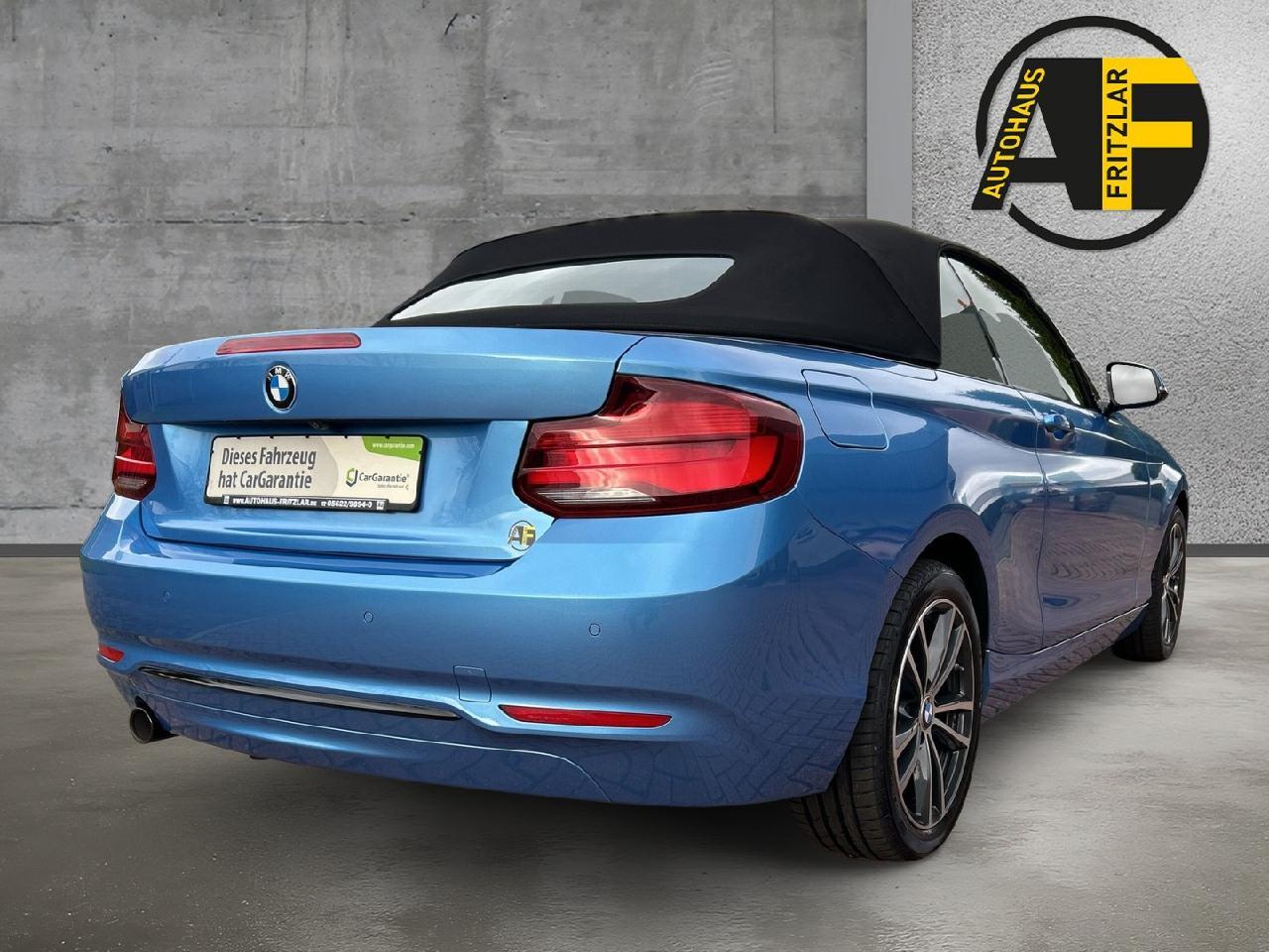 BMW Baureihe 2 Cabrio 218 d Sport Line