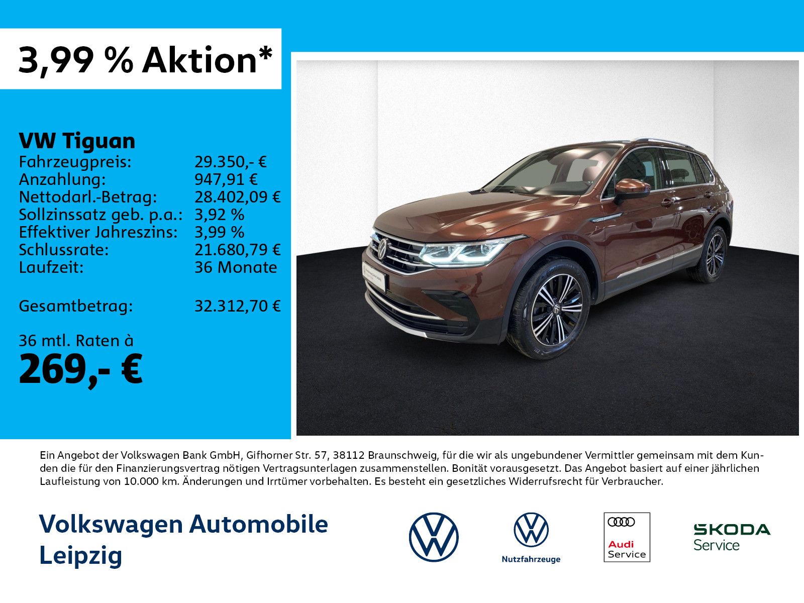Volkswagen Tiguan 2.0 TDI Elegance 4Motion *ACC*IQ.LIGHT
