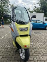 BMW C1 Kabinenroller fahren ohne Helm mit g. Topcase - Kabinenroller