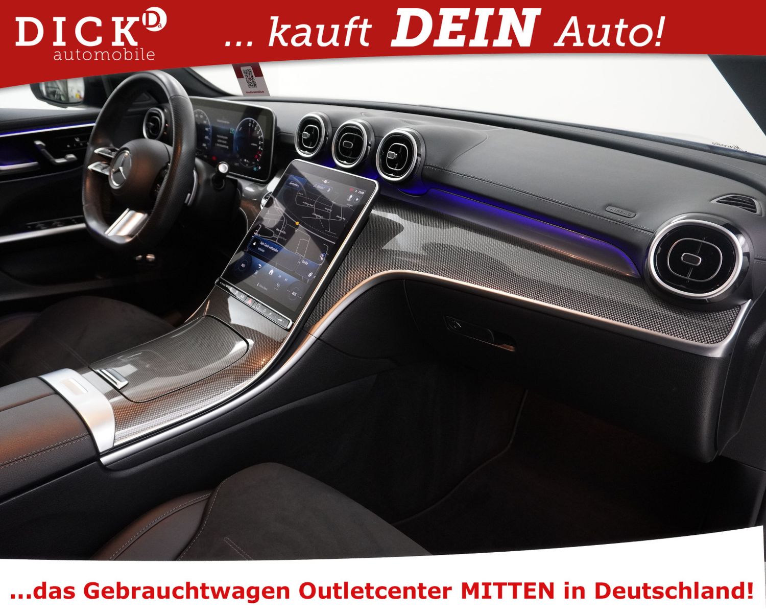 Fahrzeugabbildung Mercedes-Benz C300e 2X AMG Line NIGHT+PANO+STDHZ+MEMO+KAM+ACC+