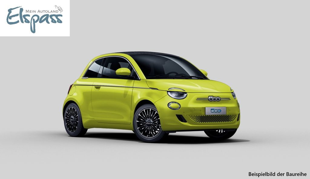 Fiat 500e Cabrio La Prima große Batterie (42 kWh) LED