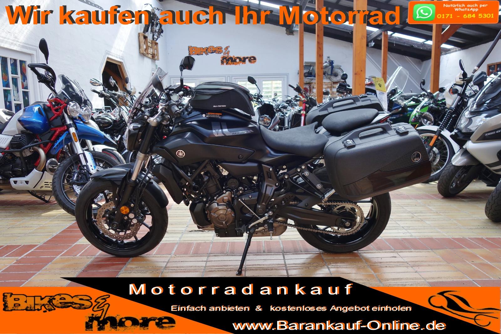 Yamaha MT 07 ABS +1Hd+19050KM+2xKoffer+Bagster+35KW mög