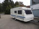 Hobby 440 SF de Luxe-Vorzelt-WC-Festbett-100KM/h - Wohnwagen bis 6.000 Euro