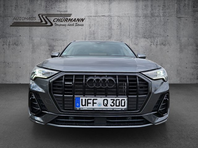 Q3 40 TFSI quattro S tronic S line schwarz Optik