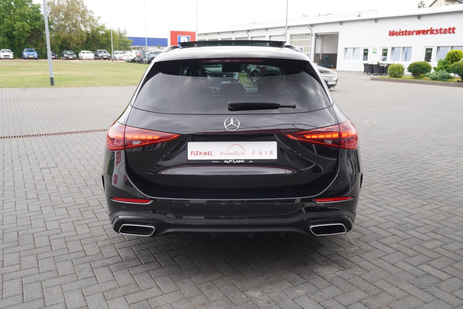 Mercedes-Benz C-Class C180 T-Modell AMG Line LED Navi Panorama Kamera, миниатюра 4