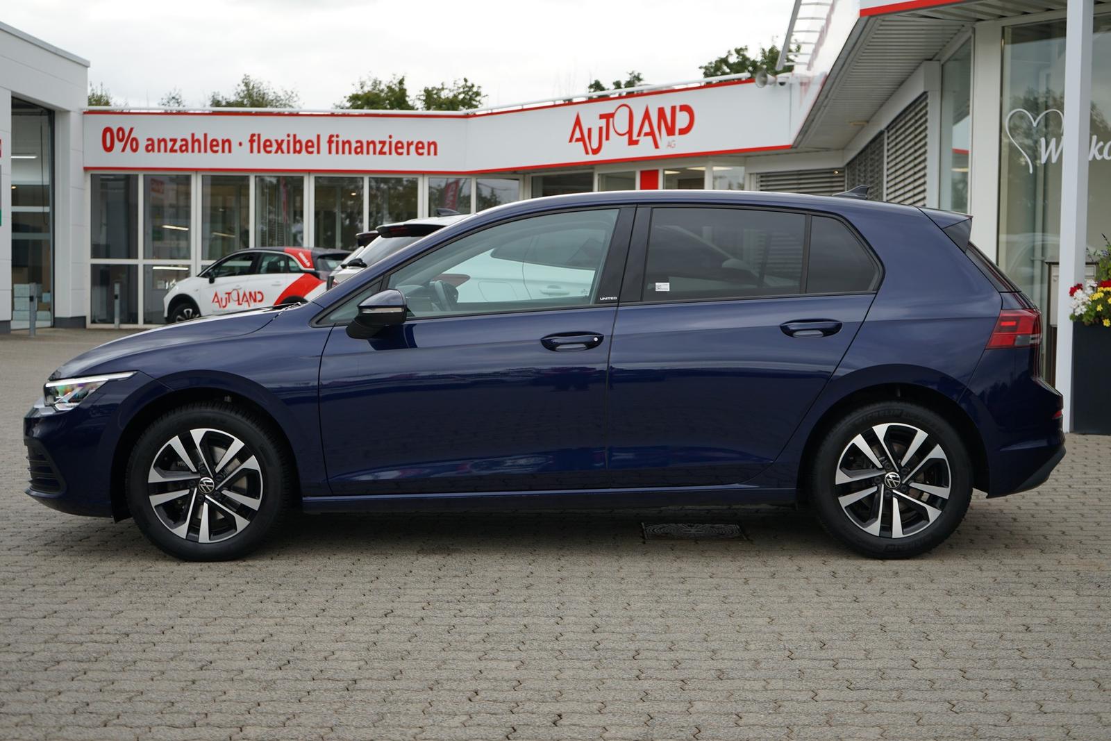 Volkswagen Golf VIII 2.0 TDI DSG United LED Navi Spurhalte, миниатюра 4