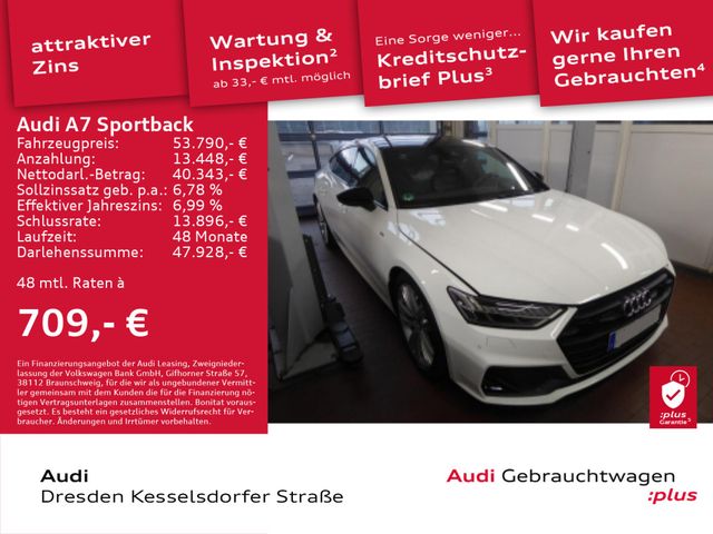 Audi A7 Sportback 50 TFSI e quattro