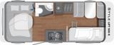 LMC Style Lift 500 K /Modell 2023/Hubbett - LMC Etagenbett Wohnwagen
