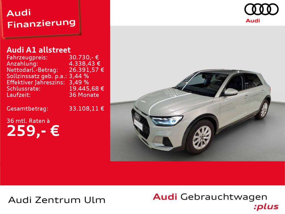 Audi A1 allstreet 35 TFSI LED NAVI PDC SHZ VIRT 5JGAR