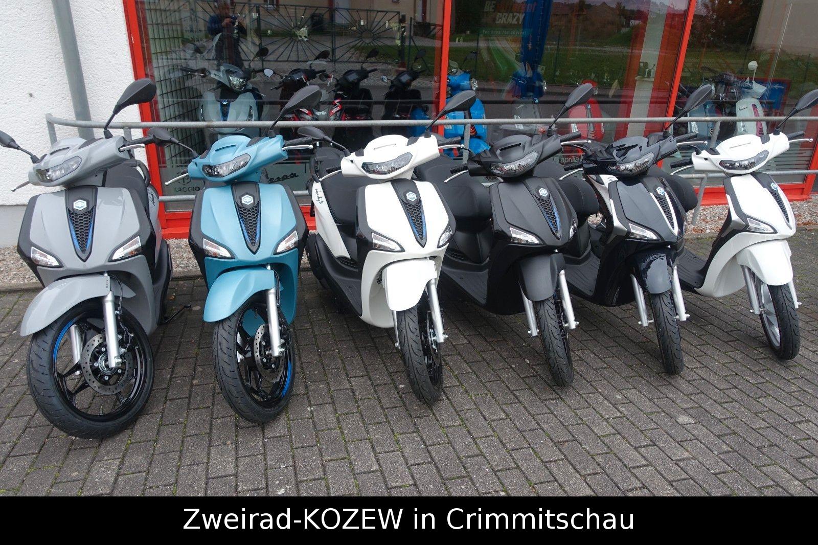 Piaggio Liberty 125 LED auch als 50 ccm am Lager