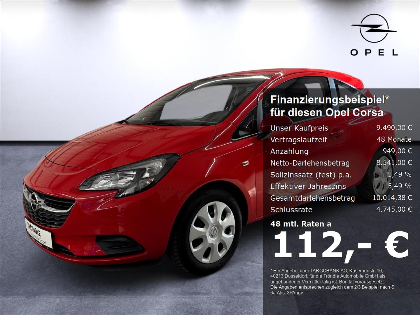 Opel Corsa Edition DAB SHZ Klima LenkradHZG Tempomat 