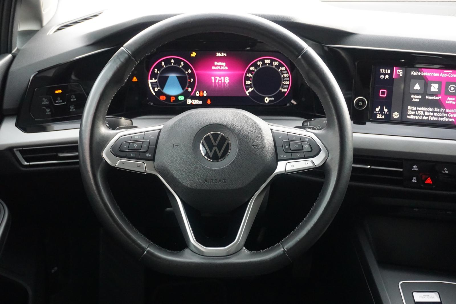 Volkswagen Golf VIII Life eTSI DSG LED Virtual Cockpit, миниатюра 20
