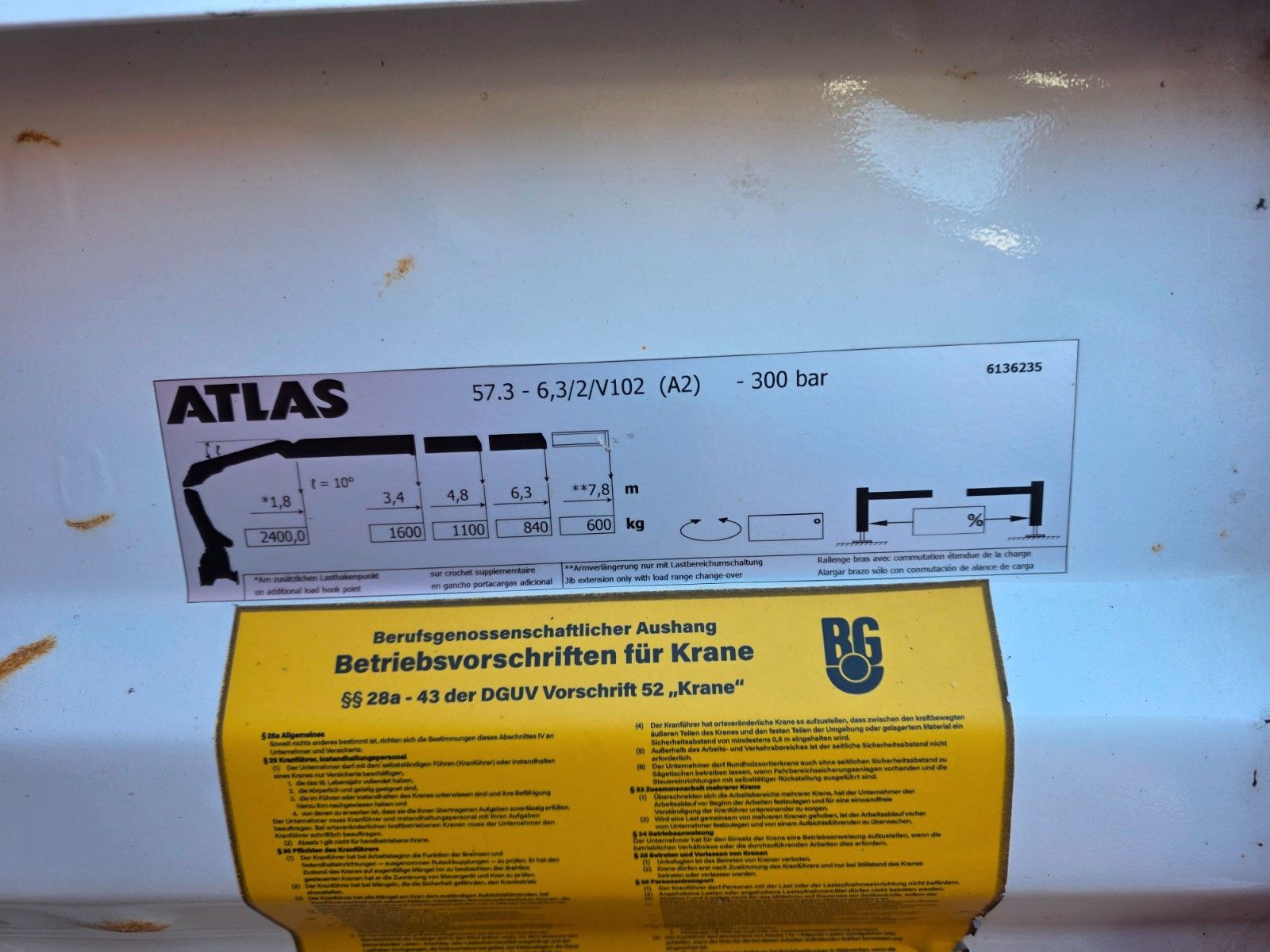 Fahrzeugabbildung Mitsubishi Fuso Canter 7C18 KK Atlas 57.3RC-A2 Funk AHK