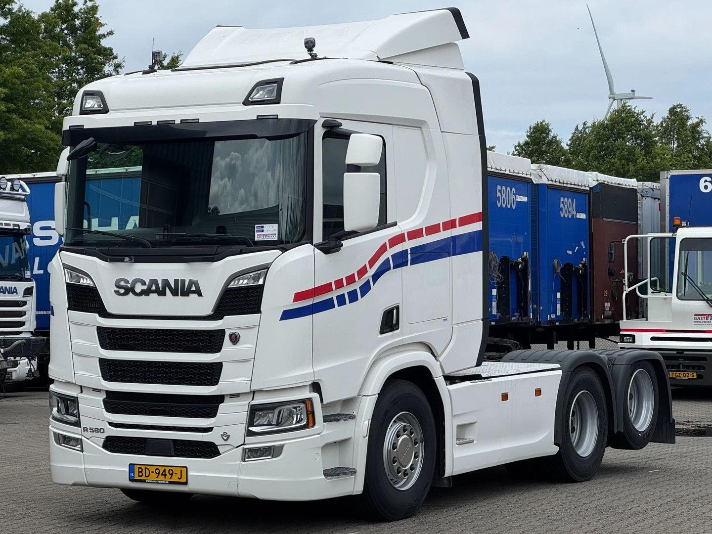 Scania R580 V8 6x2 Boogie Full Air Retarder *624Tkm*Low