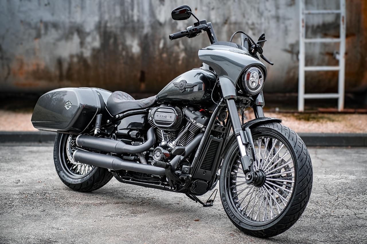 Harley-Davidson FLSB Sport Glide 107- Kesstech 2in2-Custom-Top!