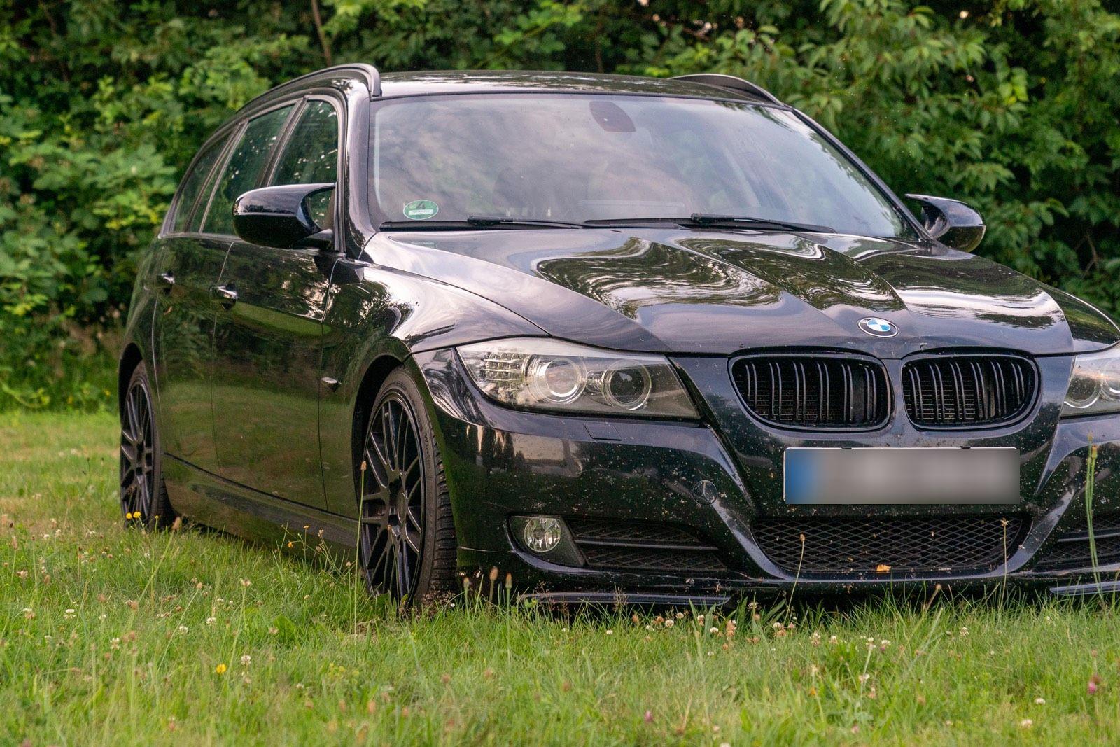 BMW 318 2011 — rear view