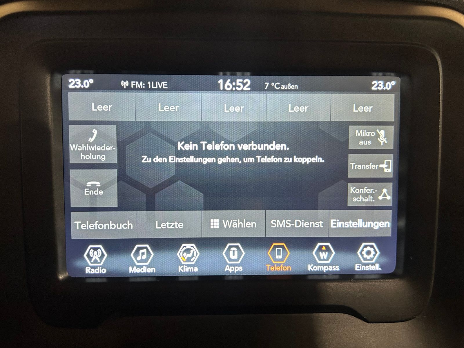 Fahrzeugabbildung Jeep Renegade Longitude Mild-Hybrid FWD/ACC/KAMERA/