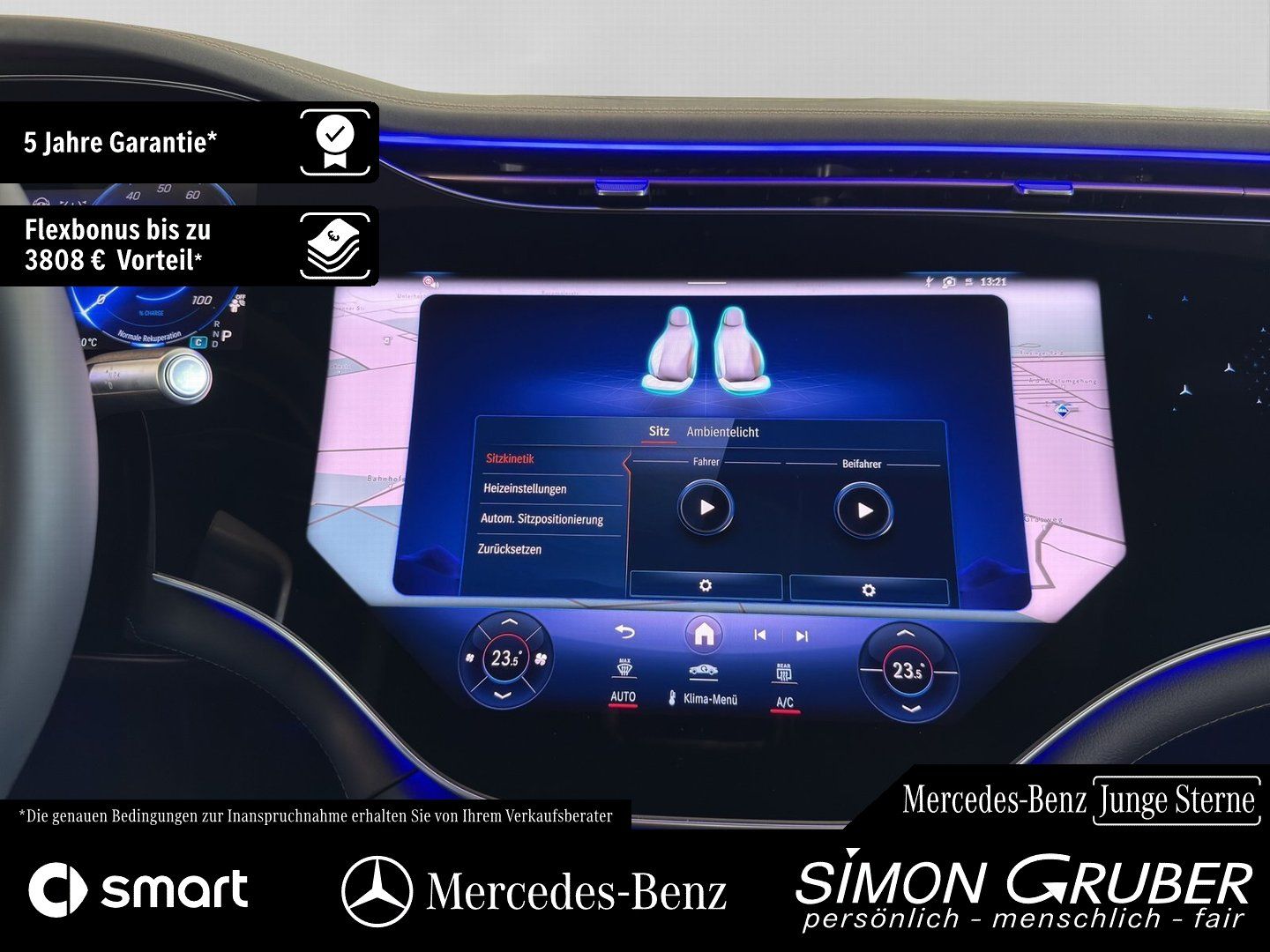 Fahrzeugabbildung Mercedes-Benz EQS 450 4M AMG Elec. Art Hyperscreen HAL Mod2026