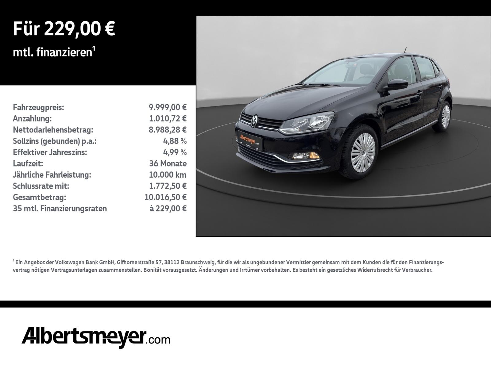 Volkswagen Polo 1.2 TSI Comfortline +KLIMA+ZV+4-TÜRER