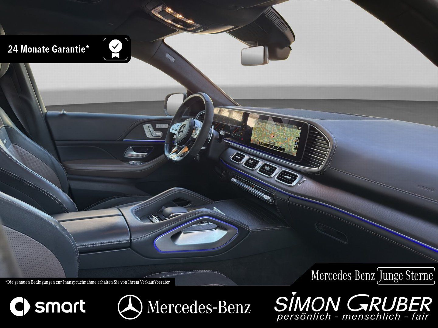 Fahrzeugabbildung Mercedes-Benz GLE 63 S 4M Coupé Pano AHK Burmester Drivers 360