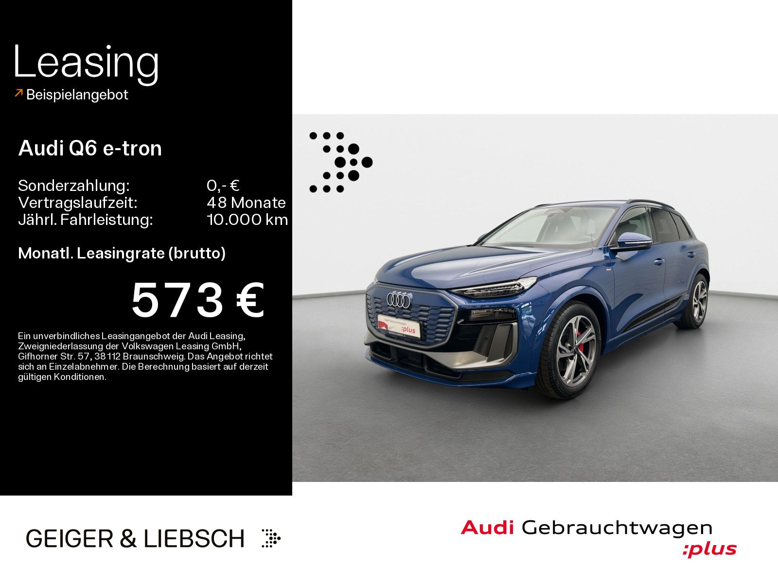 Audi Q6 e-tron performance S-LINE*MATRIX*HUD*LUFT*B&O