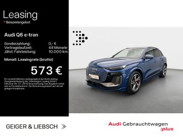 Audi Leasingangebot: Audi Q6 e-tron performance S-LINE*MATRIX*HUD*LUFT*B&O