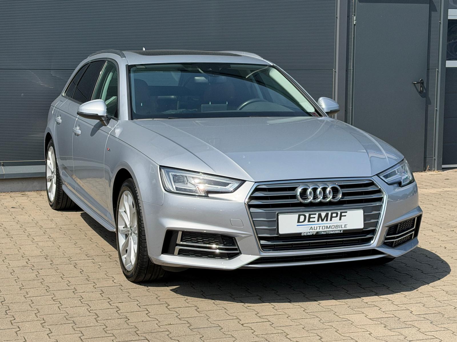 AUDI A4 AVANT SPORT S-LINE PANO*LED*CUIR*NAVI*2EME MAIN 218 CH BVA -