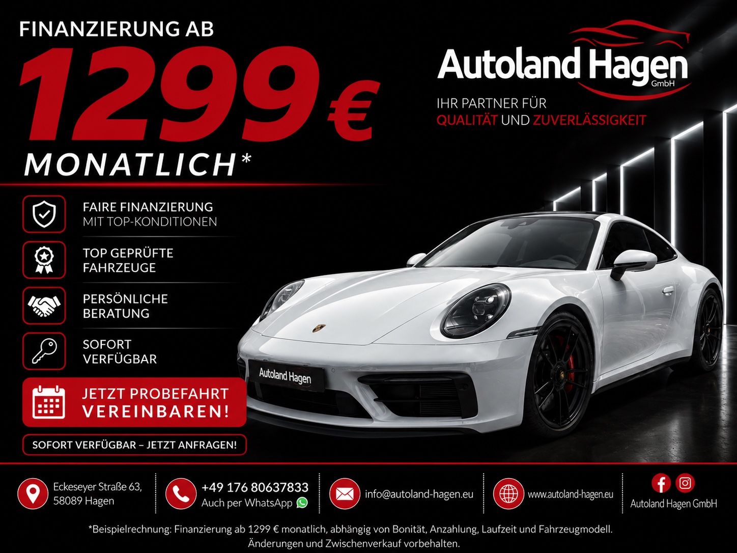 PORSCHE 992 GTS Approved bis 05/2027