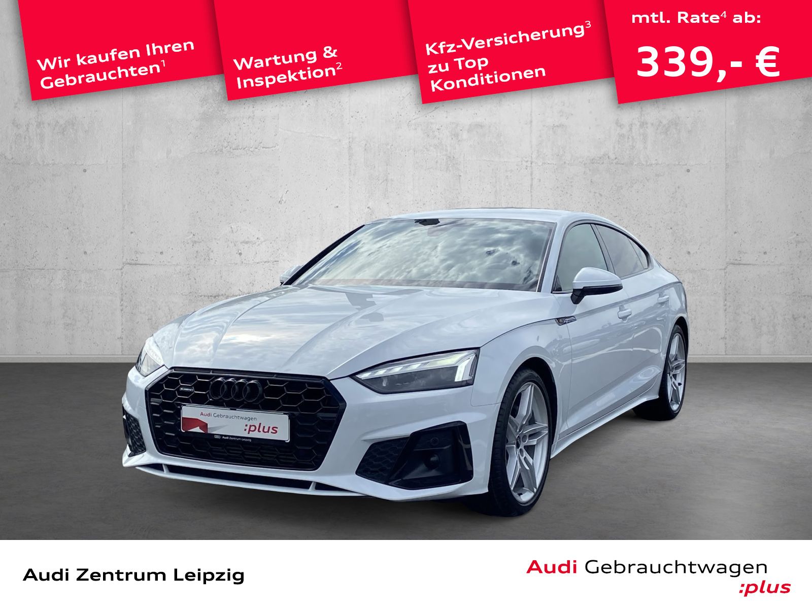 Audi A5 Sportback 40 TFSI qu. S line Matrix AHK foto 1