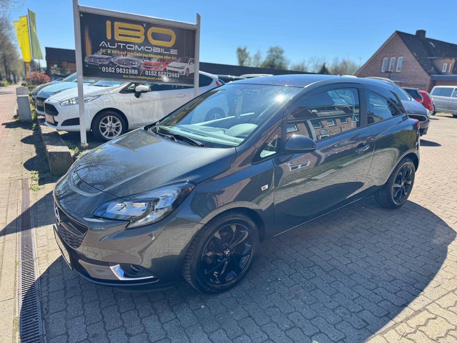 Opel Corsa E Color Edition +GJR+Alu+Klima+HU/AU NEU