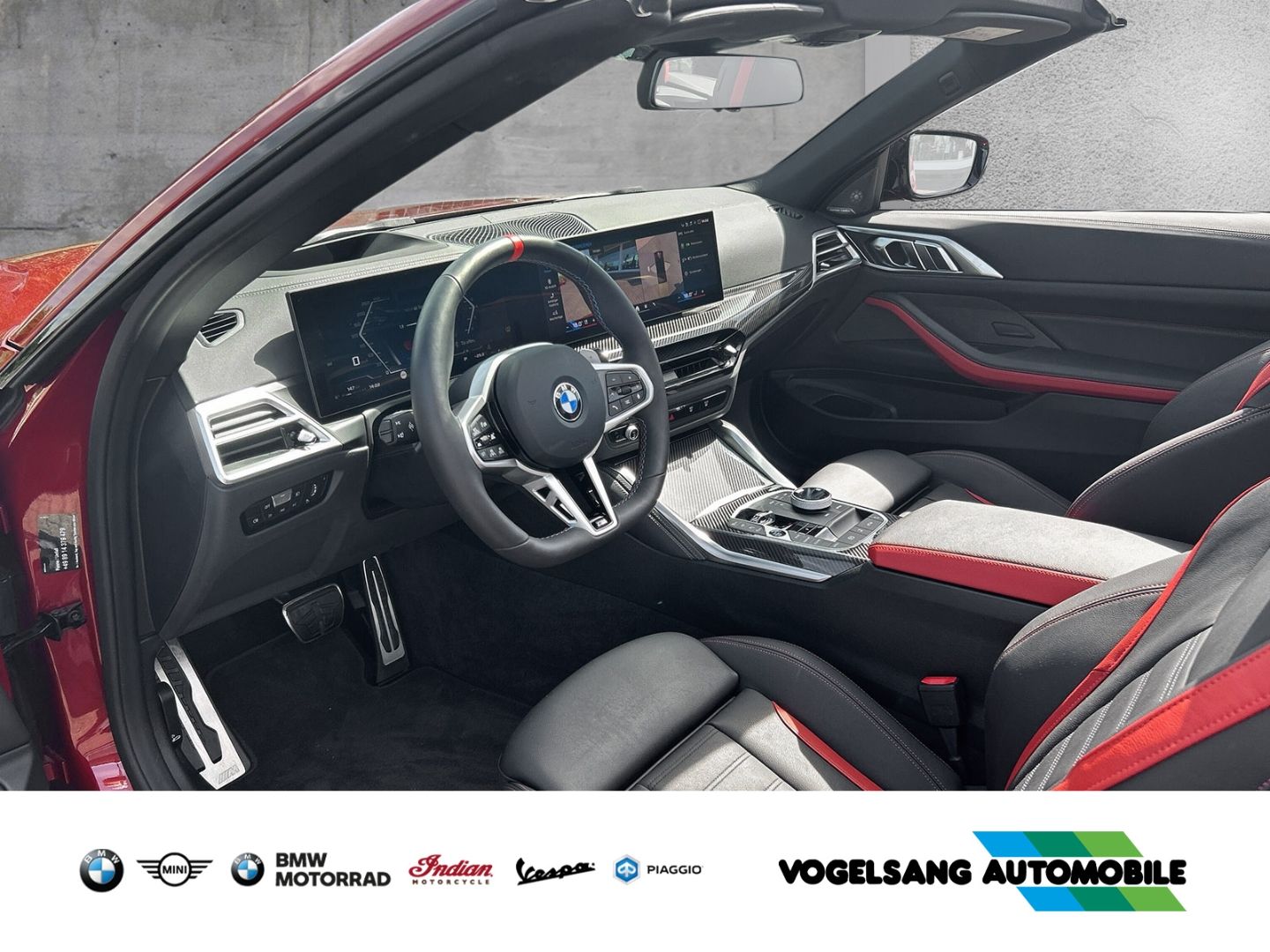 BMW M440i xDrive Cabrio Sportpaket Pro AHK Nackenwär foto 3