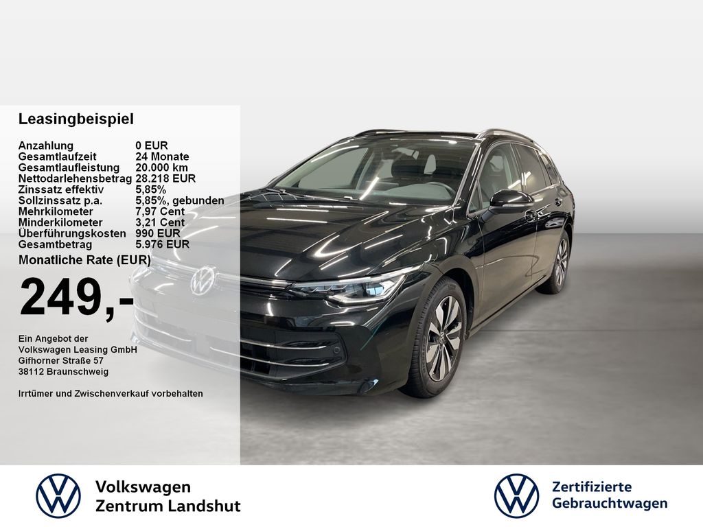 Golf VIII Variant GOAL 1.5 eTSI DSG 360 ACC AHK