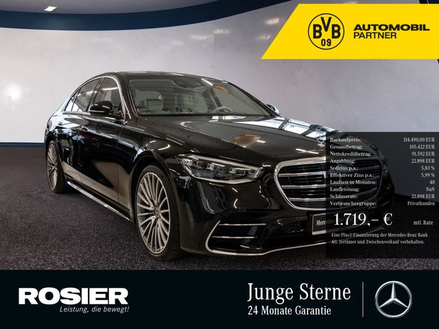 Mercedes-Benz S 580 4M AMG Sport Standhz. Distr. LED Pano Navi