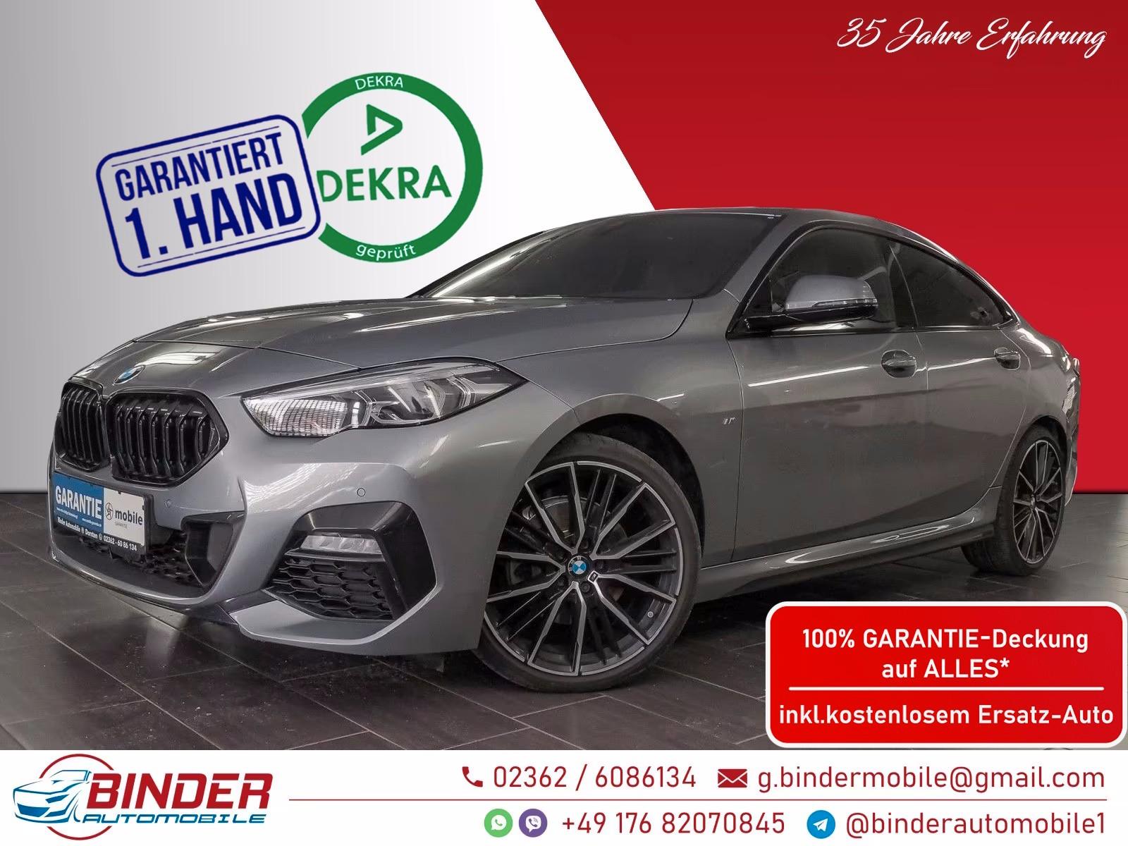 BMW 218i Gran Coupe M SPORT*SORGLOS-PAKET*8xALU*TOP