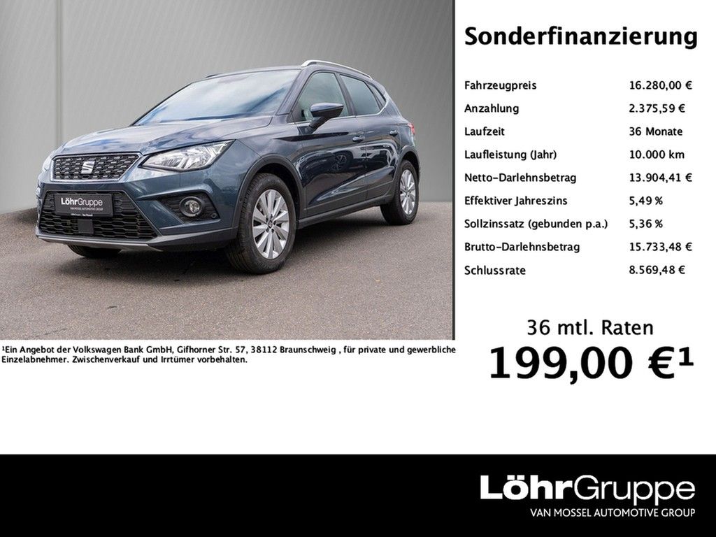 SEAT Arona 1.0 TSI DSG Xcellence AHK, Rear-View