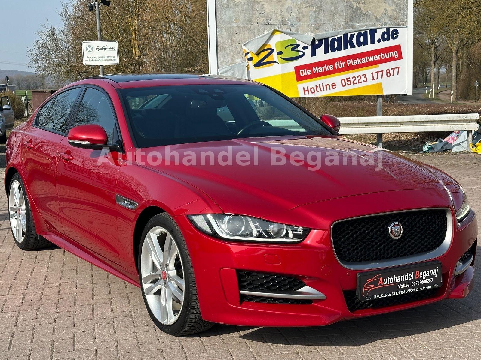 Jaguar XE R-Sport LEDER/NAVI/R-KAM/SHZ/PANO