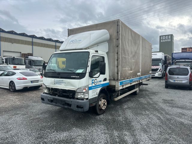 Mitsubishi FE85 Pritsche Plane, Klima,LBW,4x2, German Truck