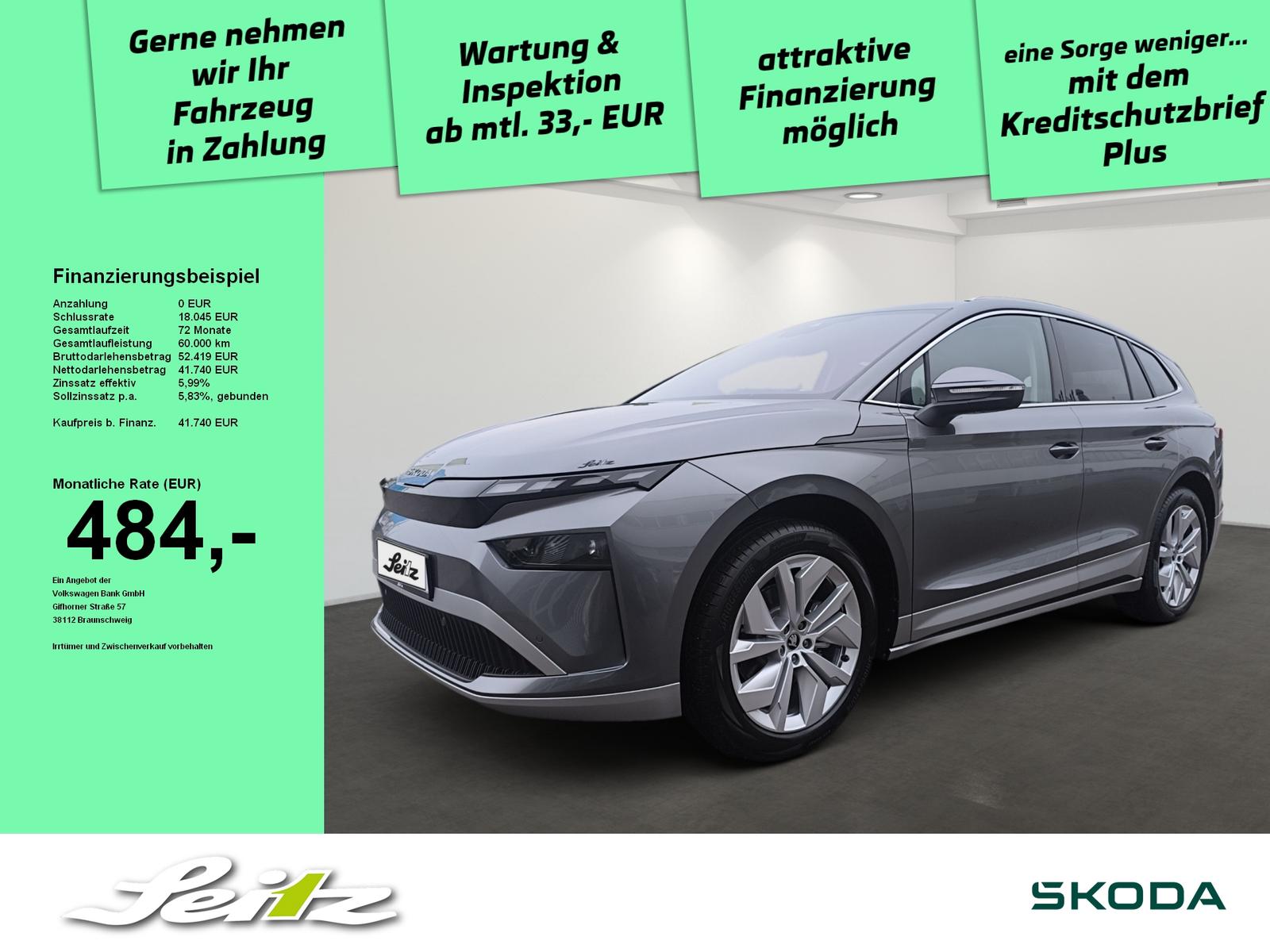 Skoda Enyaq 60 Loft *AHK*MATRIX*KAMERA*NAVI*