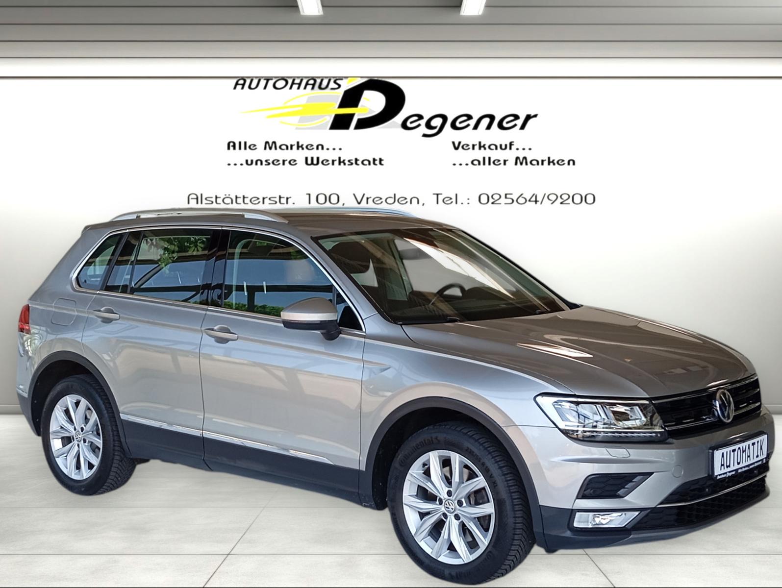 Volkswagen Tiguan Highline / 4Motion / DSG /  AHK 2500kg