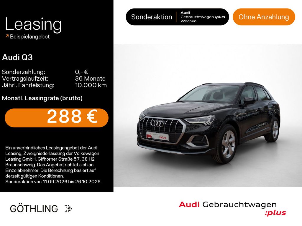Audi Q3 35 TDI advanced S tro*LED*Virtual*Navi+*Kamer