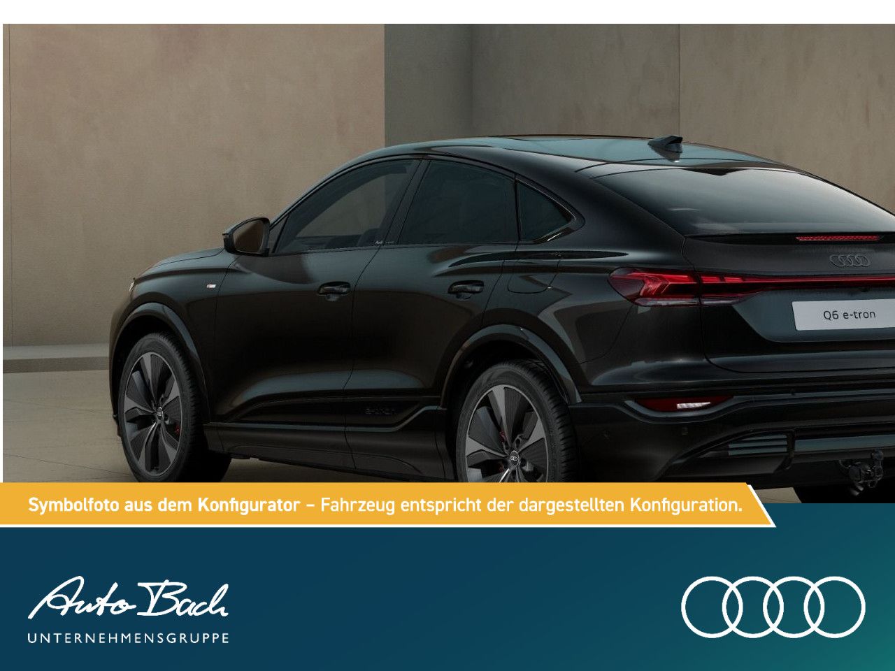 Audi Q6 e-tron Sportback quattro  Luftfwk./ Pano/ HuD imagem 3