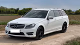 Mercedes-Benz C-Klasse (S204), Langstrecke, Scheckheft, Top - Mercedes-Benz 220 mit Diesel-Antrieb: Kombi, Automatik