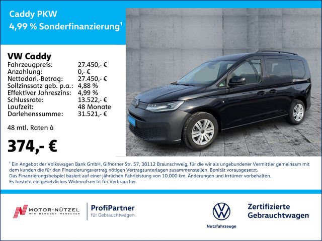 Volkswagen Caddy 1.5 TSI LED+ACC+SHZ+2xPDC+MFL+MAL+DAB+AHK