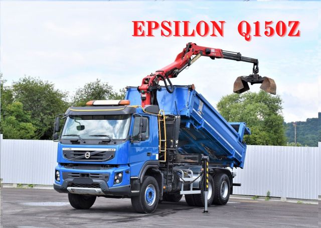 Volvo FMX 370 Kipper 4,90m *EPSILON Q150Z/FUNK*6x4