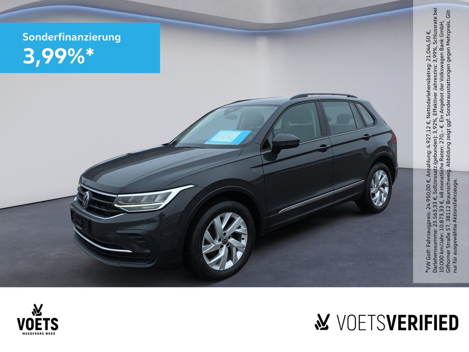 Volkswagen Tiguan 2.0 TDI  4Motion  DSG Life LED+NAVI+ACC+P
