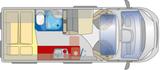 Globecar Summit Prime 600 140 PS Radio/Kamera, Markise  - Globecar Wohnwagen & Wohnmobile