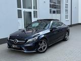 Mercedes-Benz C 250 AMG Coupe *PANO*DISTR+*AHK*KAME*TOT* - blaue Mercedes-Benz C 250